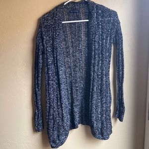 American Eagle outfitters xs Black with white sweater jacket